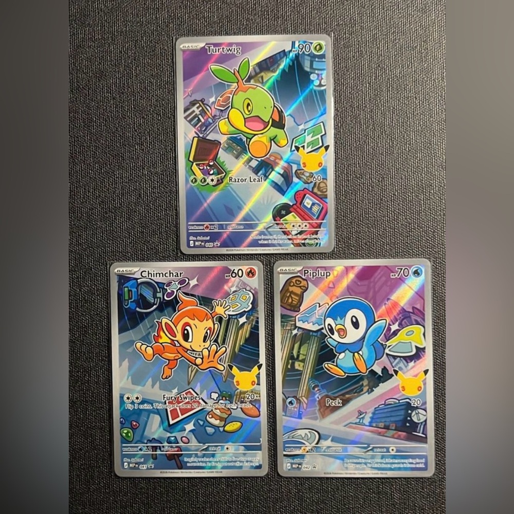 Pokémon First Partner Illustration Rare set